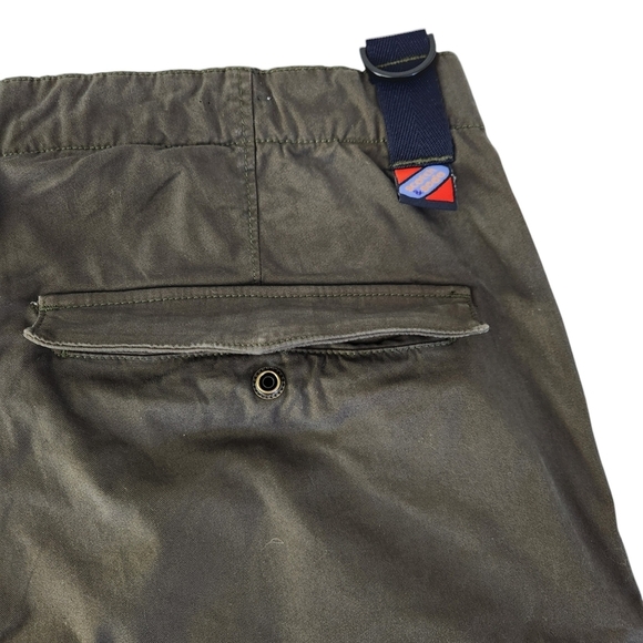 SCOTCH & SODA Pleated Cotton Cargo Pants khaki W36 L32 - Picture 7 of 15